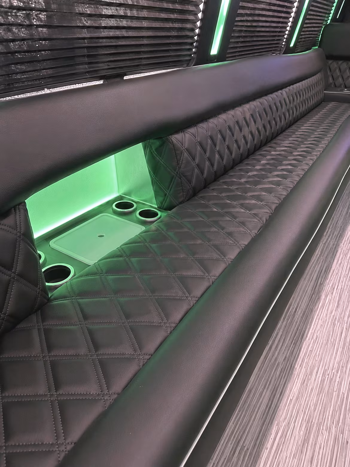 Memphis Bachelor & Bachelorette Transportation party bus interior