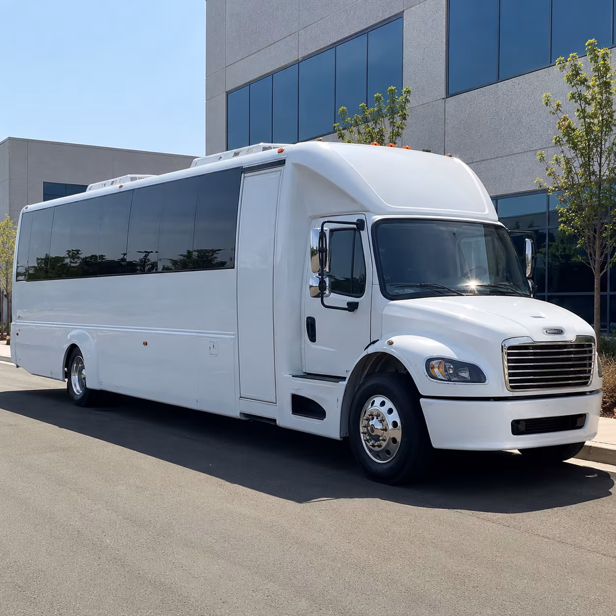 Memphis Birthday, Sweet 16, & Quinceañera Transportation party bus exterior