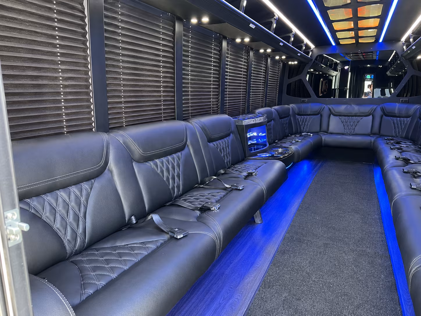 Memphis Concert & Music Festival Transportation onboard seating