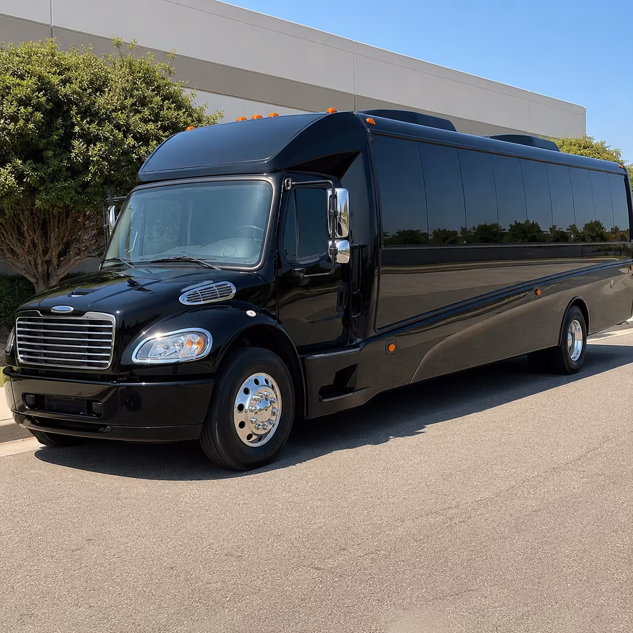 Memphis Corporate Transportation party bus exterior