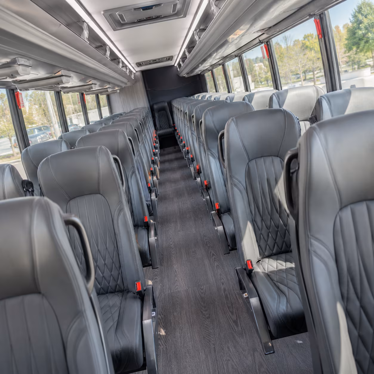 Memphis Corporate Transportation party bus interior