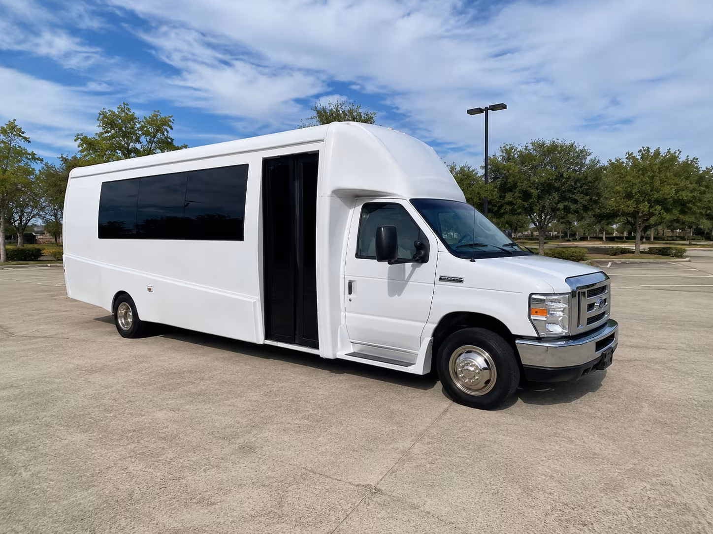 Memphis Private Event Transportation party bus exterior