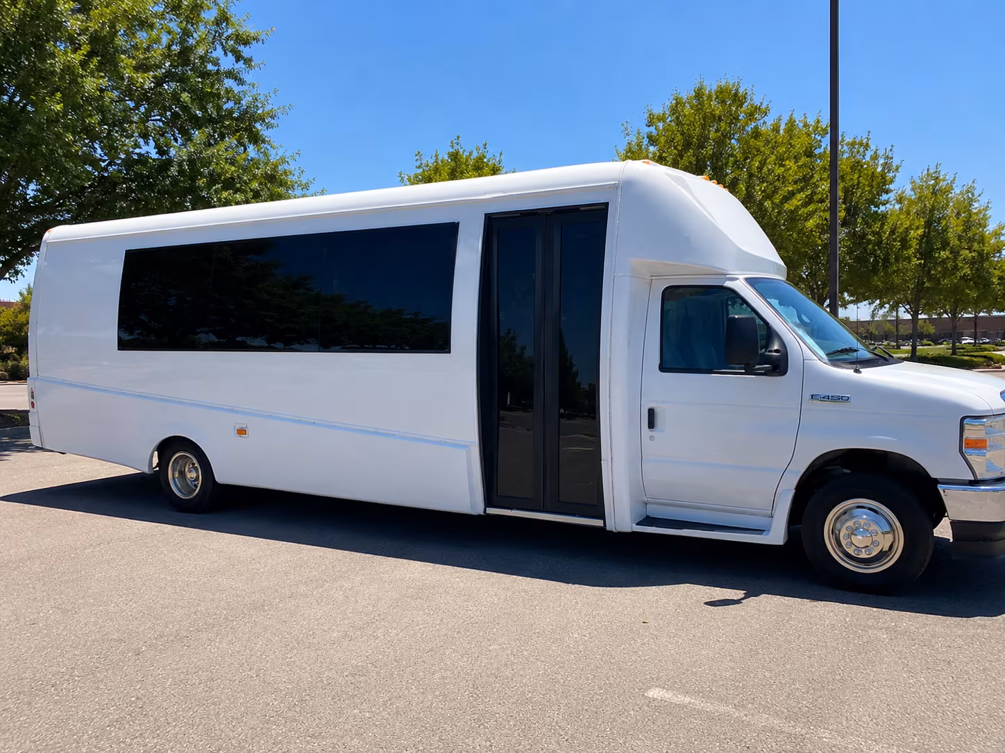 Memphis Sporting Event Transportation party bus exterior