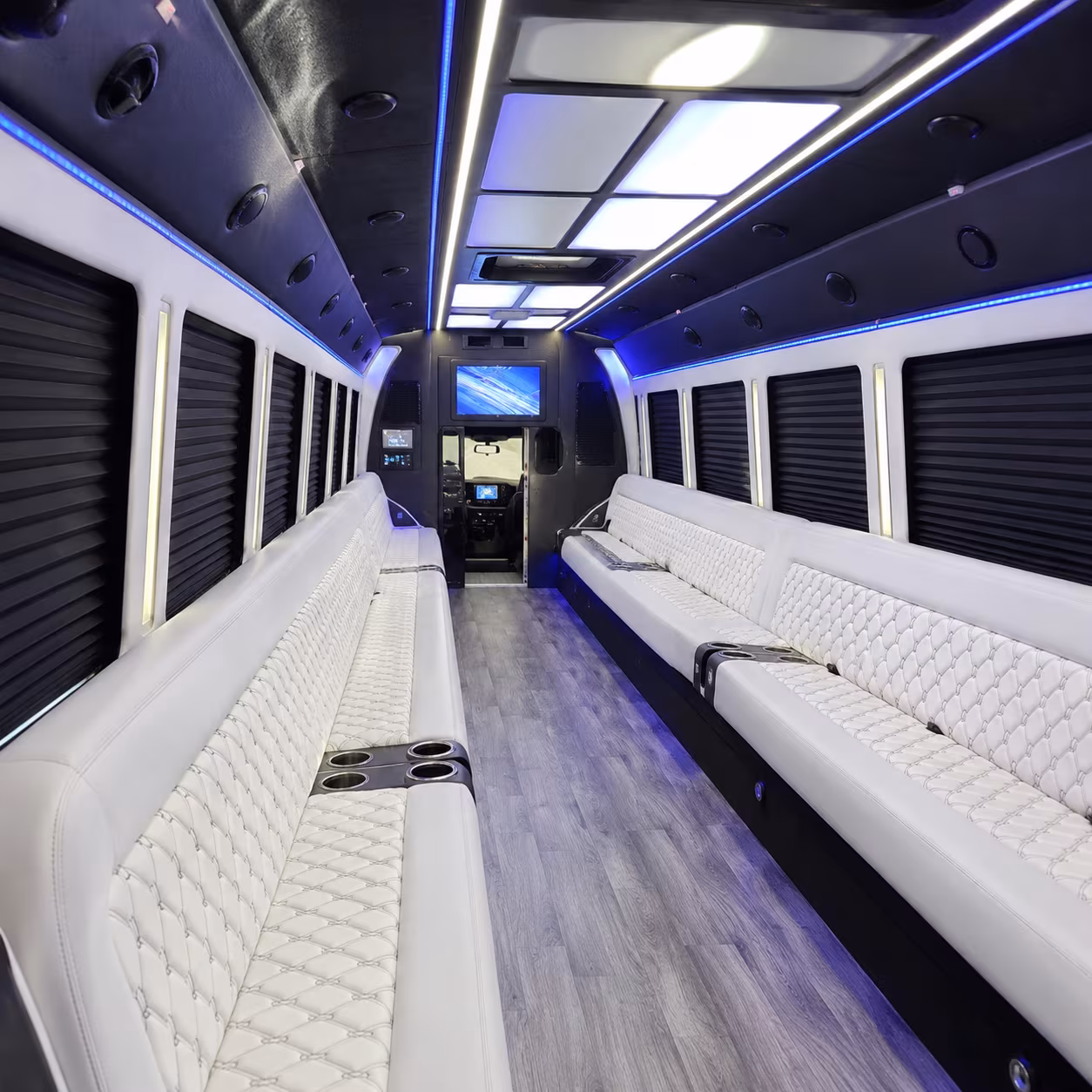 Memphis Winery Tour & Pub Crawl Transportation onboard seating