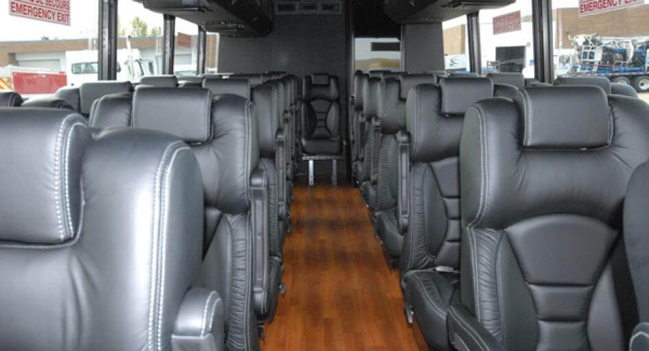 Kingsport 20 Passenger Minibus Interior