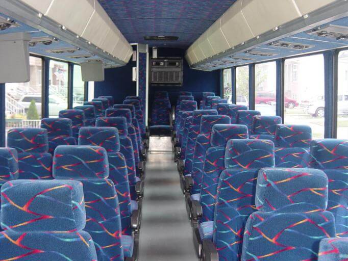 Chattanooga 35 Passenger Shuttle Bus Interior