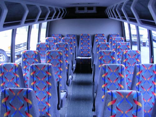 Hendersonville 15-35 Passenger Minibuses Interior