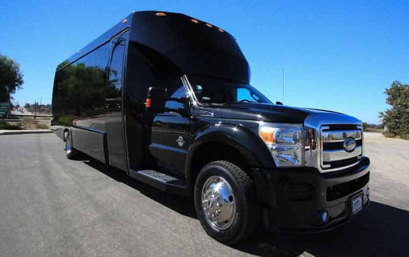 Hendersonville 30 Passenger Party Bus Black