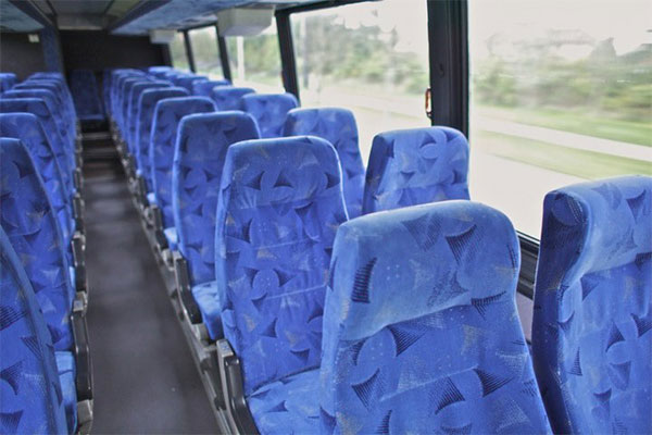 Hendersonville 56 Passenger Motor Coaches Interior